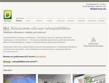 Tablet Screenshot of mertaoja.com